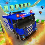Cover Image of Télécharger American Fire Truck Stunt Game  APK