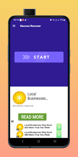 Android application Recuva - recover screenshort