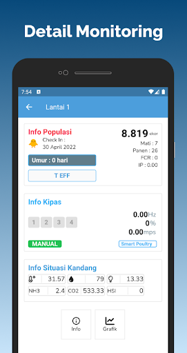 Android application Smart Poultry screenshort