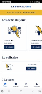 Le Figaro Jeux : mots fléchés 1