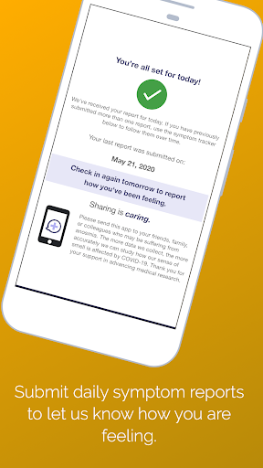 COVID Smell Tracker Screen 3