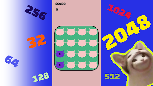 2048 stray cats Screen 3