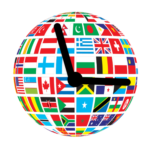 World Clock & USA TIME logo