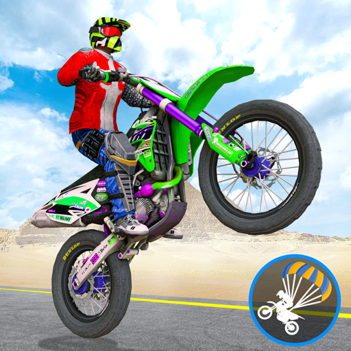 Crazy Bike Racing Stunt Game logo