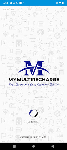 Android application My Multi Recharge screenshort