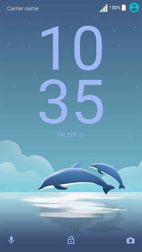 Dolphin Xperia theme