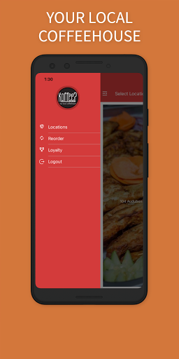 Android application Koffee screenshort