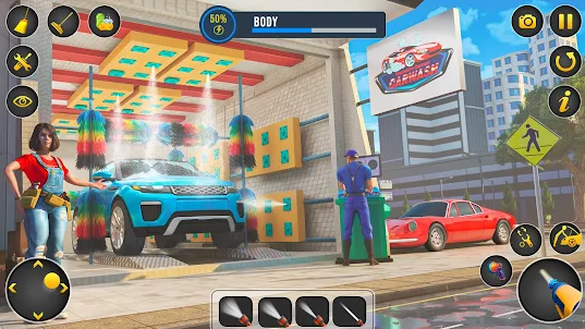 Car Wash Garage - Car Games 3D