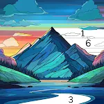 Cover Image of Download Color Flow - Paint by Number & Coloring games 1.0.1 APK