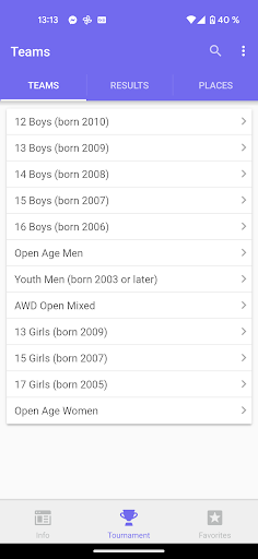 National Futsal Championships Screen 2