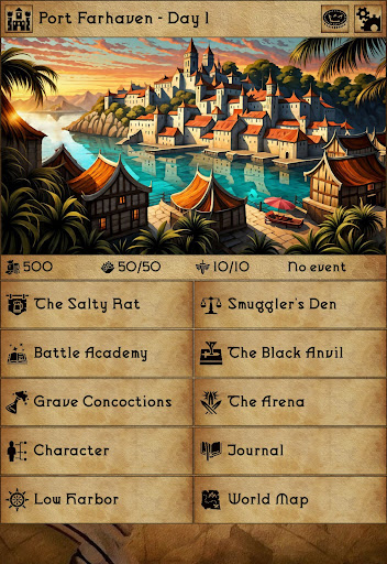 Grim Tides - Old School RPG - Adventure - games