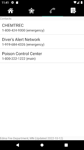 Edina Fire Paramedic Protocols Screen 2