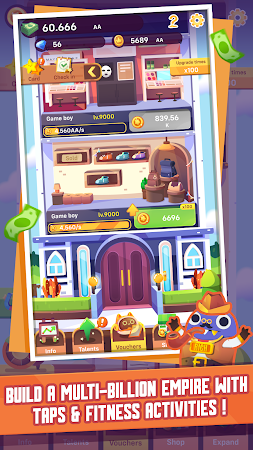 Game screenshot Fit Tycoon - idle clicker game apk download
