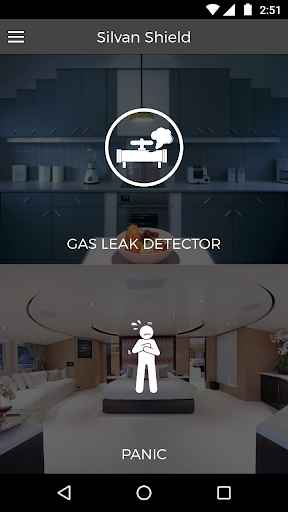 Android application Silvan Shield screenshort
