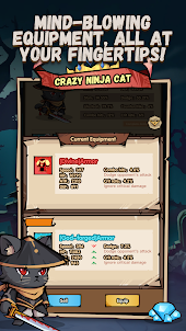 Crazy Ninja Cat - Idle Arena