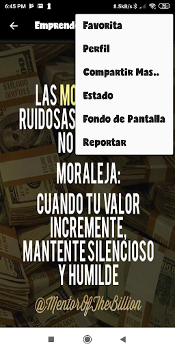 Mentes Millonarias frases para