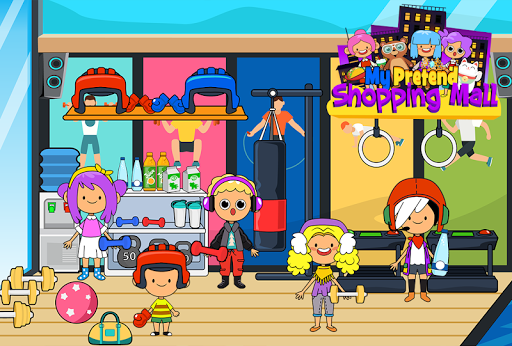 My Pretend Mall - Kids Shopping Center Town Games 2.3 screenshots 2