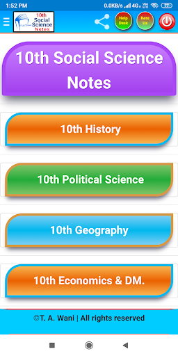 10th Social Science Solutions Screenshot 1 - AppWisp.com