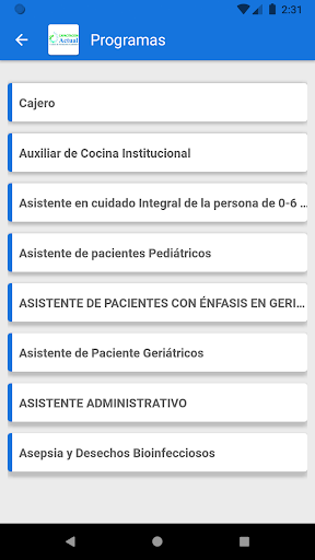 CAPACITACIÓN ACTUAL Screen 3