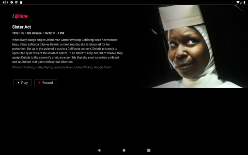 Screenshot of Glo Fiber TV