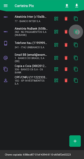 Carteira Pix Screen 2