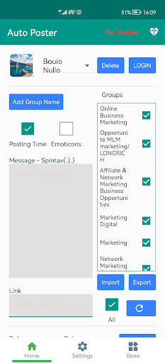 App preview