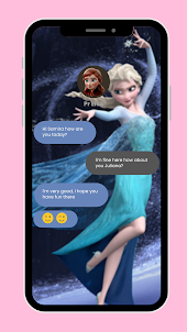 Elsa Fake Call & Chat