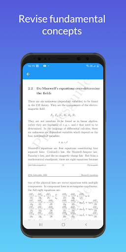 Android application Physics NET, GATE, JAM, JEST screenshort