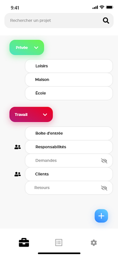 Android application Taskoya screenshort