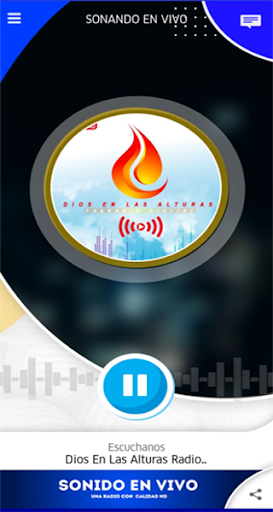 Android application DIOS EN LAS ALTURAS TV Y RADIO screenshort