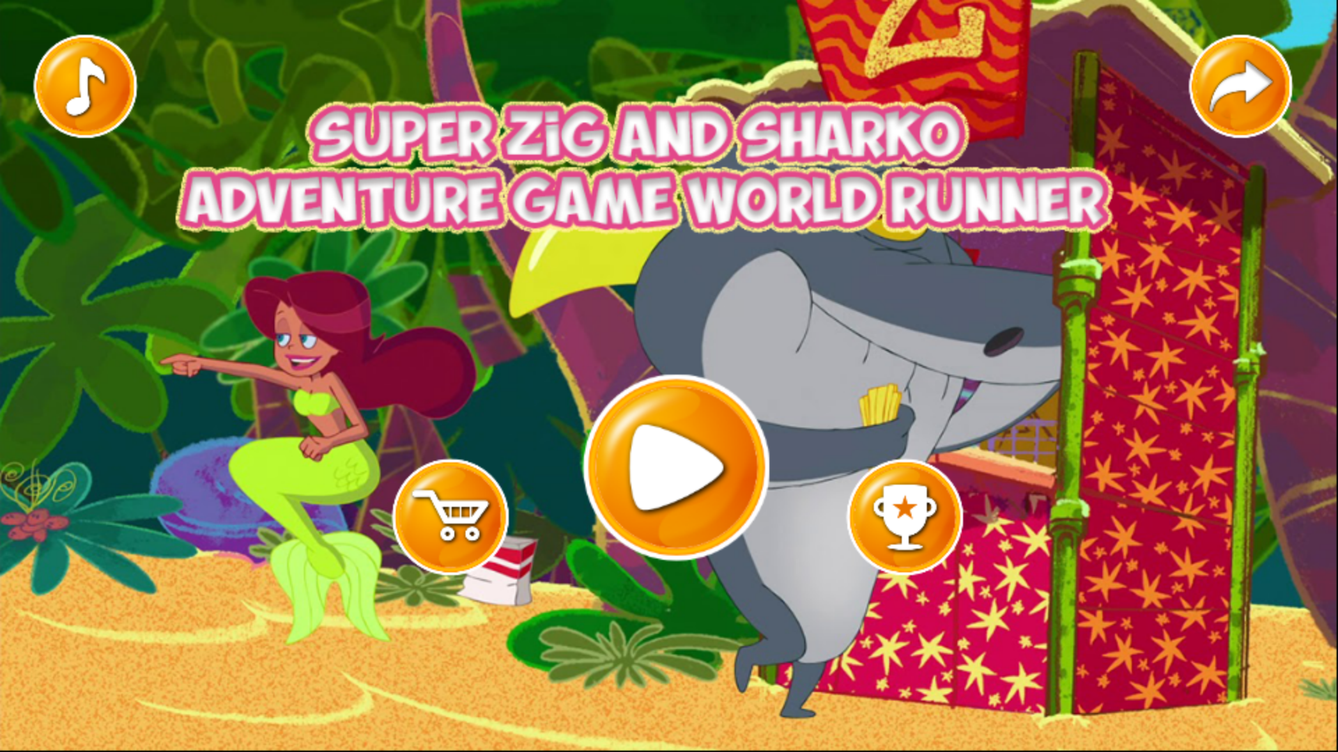 Download Zig And Sharko Game Family Run on PC (Emulator) - LDPlayer