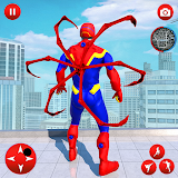 Flying Spider Hero: Rope Hero icon
