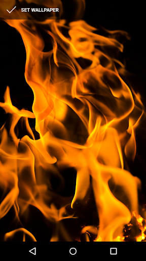 Crackling Fire Wallpapers Screen 3