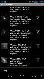 DSO Planner Pro (Astronomy) Screenshot