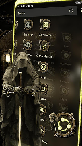 Grim Reaper Theme Launcher Screen 3