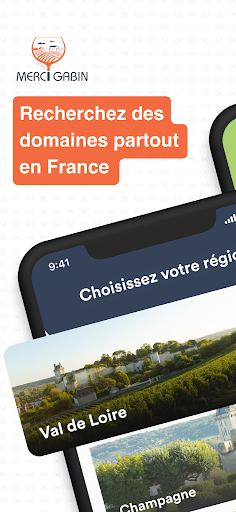 Android application Merci Gabin screenshort