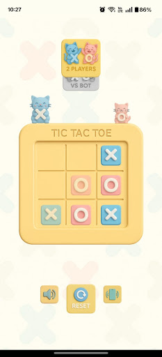 Screenshot of TicTacMeow: Infinite TicTacToe