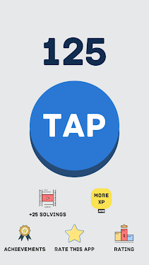 #3. XP Booster - Tap Tap Button (Android) By: CDM Apps