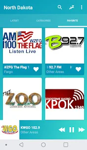 North Dakota radios online