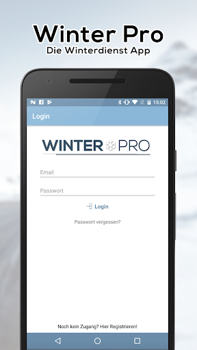 Android application Winter Pro screenshort