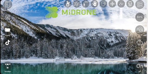 MiDRONE VISION 380 Screen 2