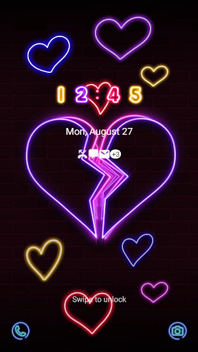 Android application 4K Wallpaper HD - Neon Breakin screenshort