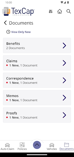 TexCap Insurance Screen 3