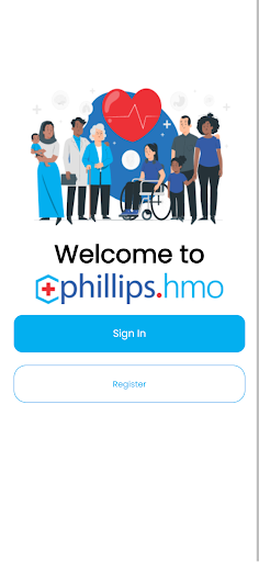 Android application Phillips HMO Mobile screenshort