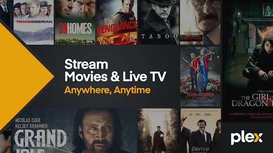 Plex: Streaming Film & Tangkapan Layar TV