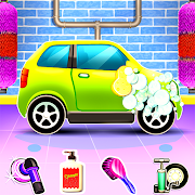 Kids Car Wash Service Station