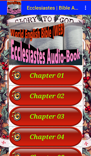 Ecclesiastes Bible Audio Screen 3