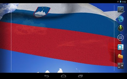 Slovenia Flag Live Wallpaper