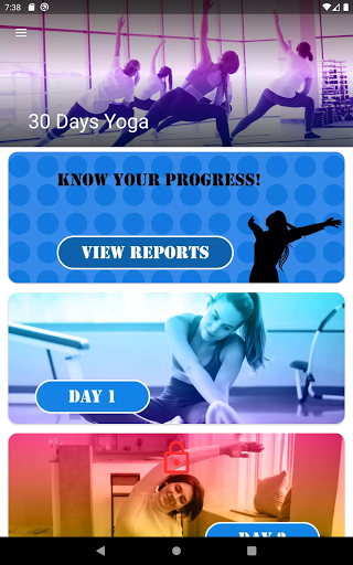 30 Days Yoga Workouts - Daily Yoga Challenge