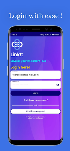 Linkit : Link Saver App Screen 3